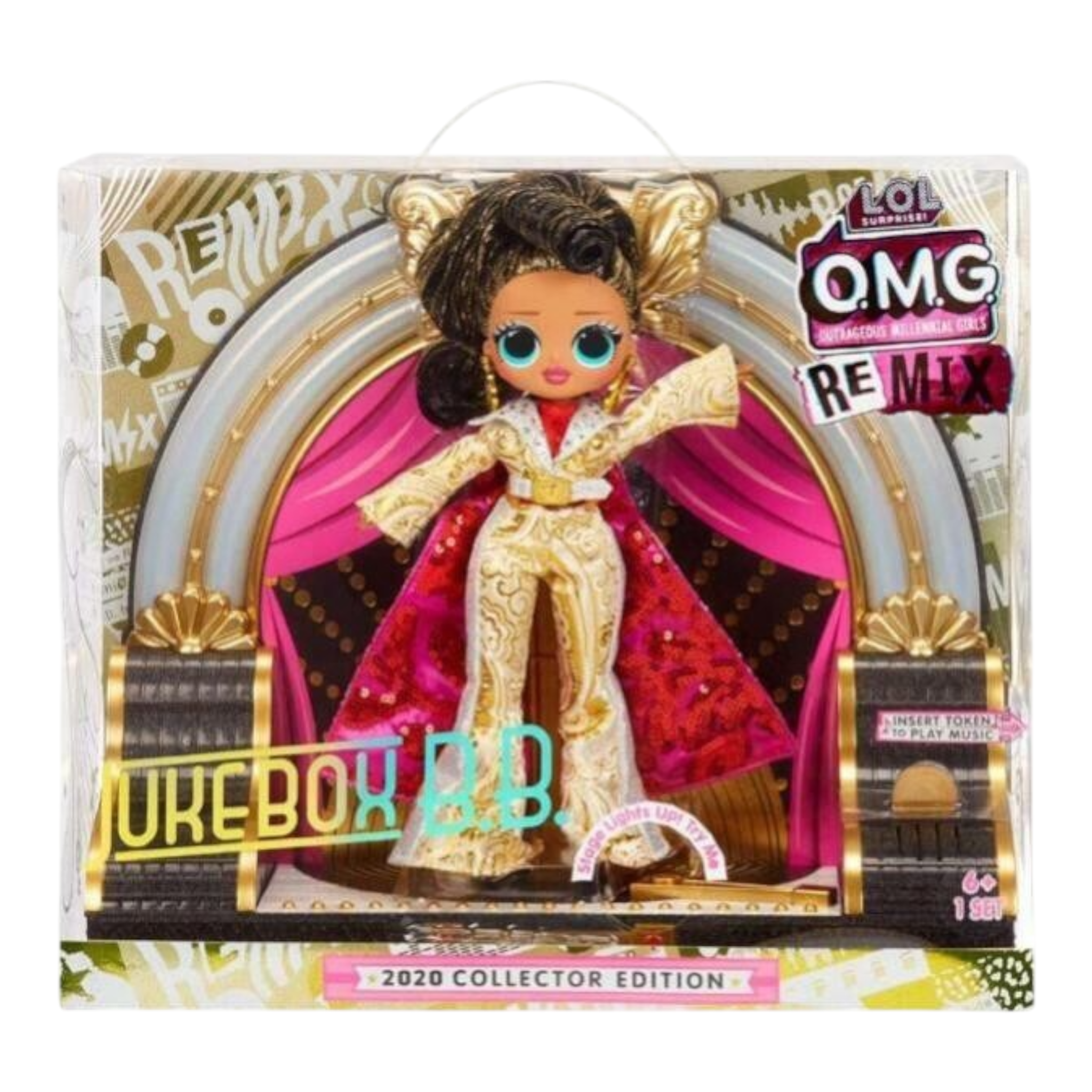 LOL Surprise OMG Remix Jukebox BB con Musica Bambola da Collezione 2020