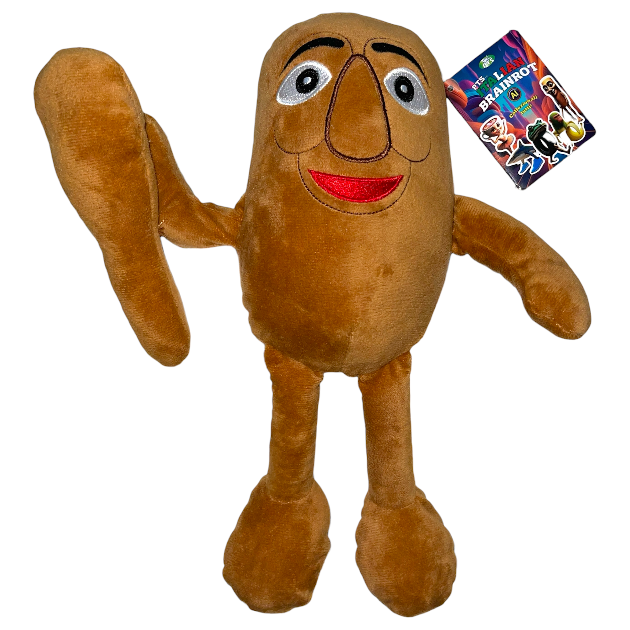 Italian Brainrot Peluche Tung Tung Sahur 28 cm