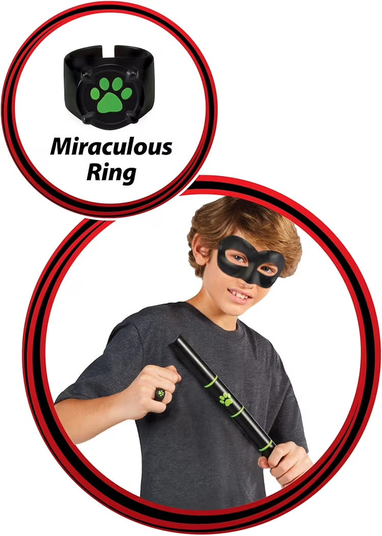 BANDAI Miraculous Play Set trasformazione Cat Noir