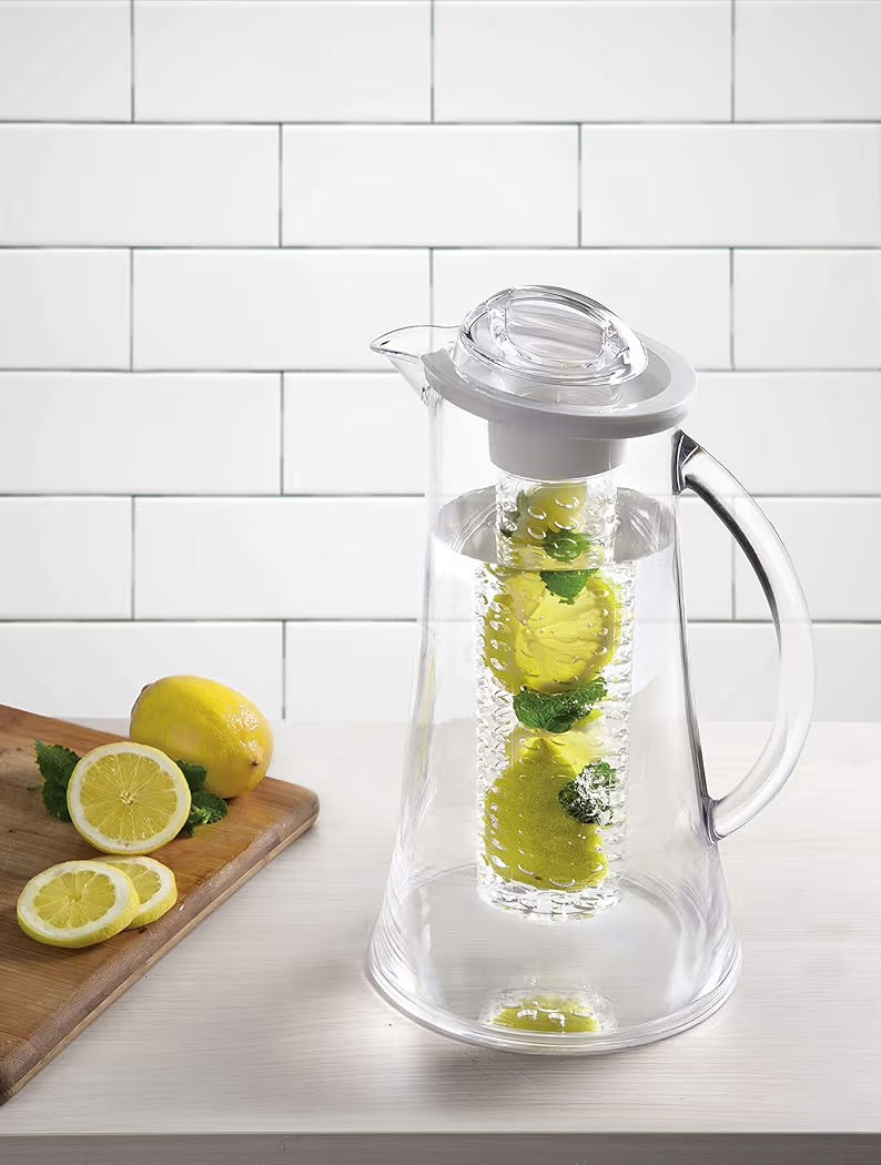 Caraffa per infusione plastica 2,40 Litri colore casuale