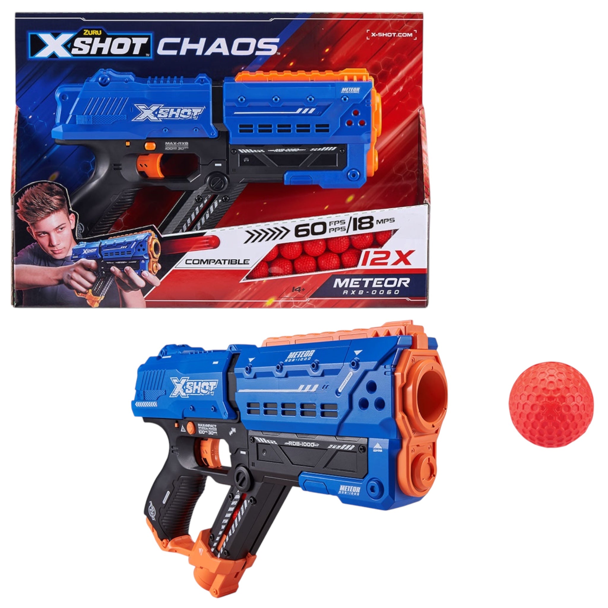 Zuru Chaos Pistola Meteor X-Shot