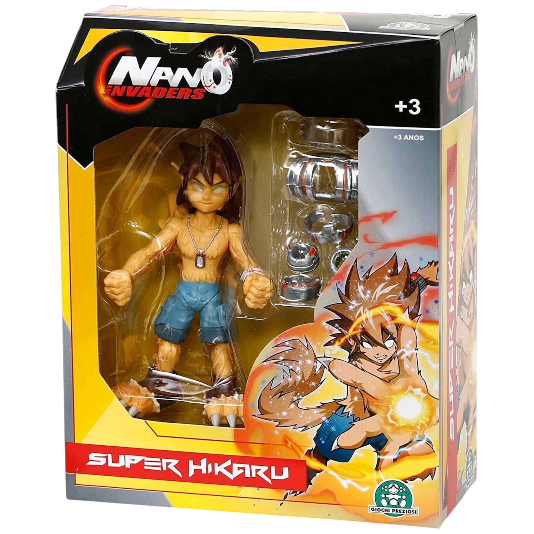 Giochi Preziosi Nano Invaders Personaggio Con Armatura 12 Cm