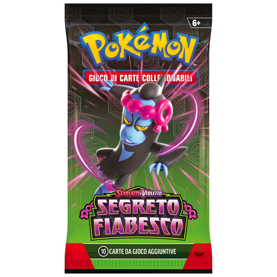 Pokemon scarlatto e violetto –Segreto Fiabesco Bustina da 10 Carte Collezionabili