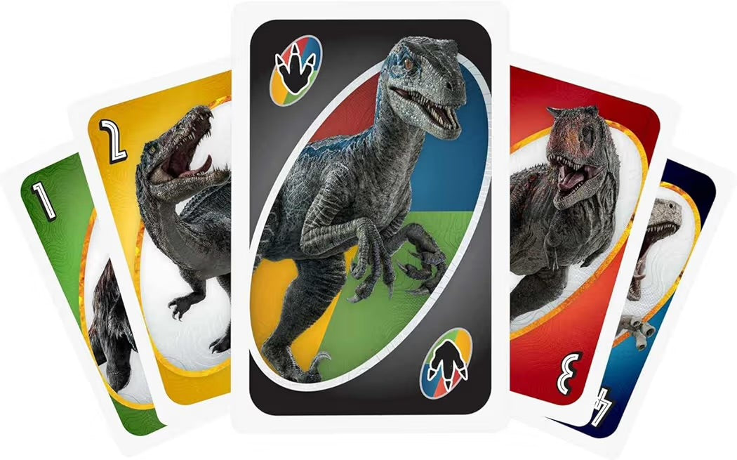 Mattel Games UNO Jurassic World Dominion GXD72 Gioco di Carte