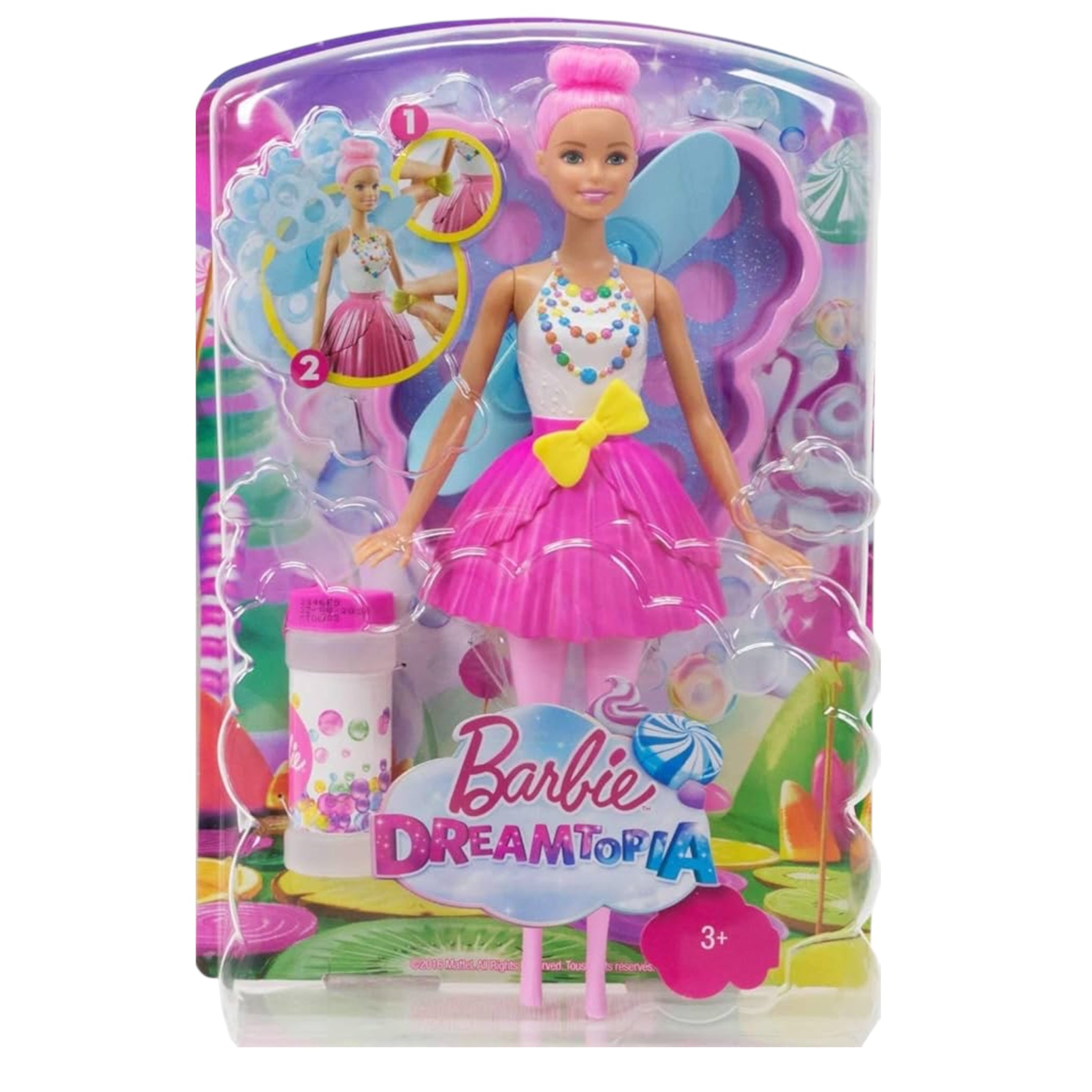 Barbie Fatina Magiche Bolle - Bambola con Accessori e Funzioni Interattive