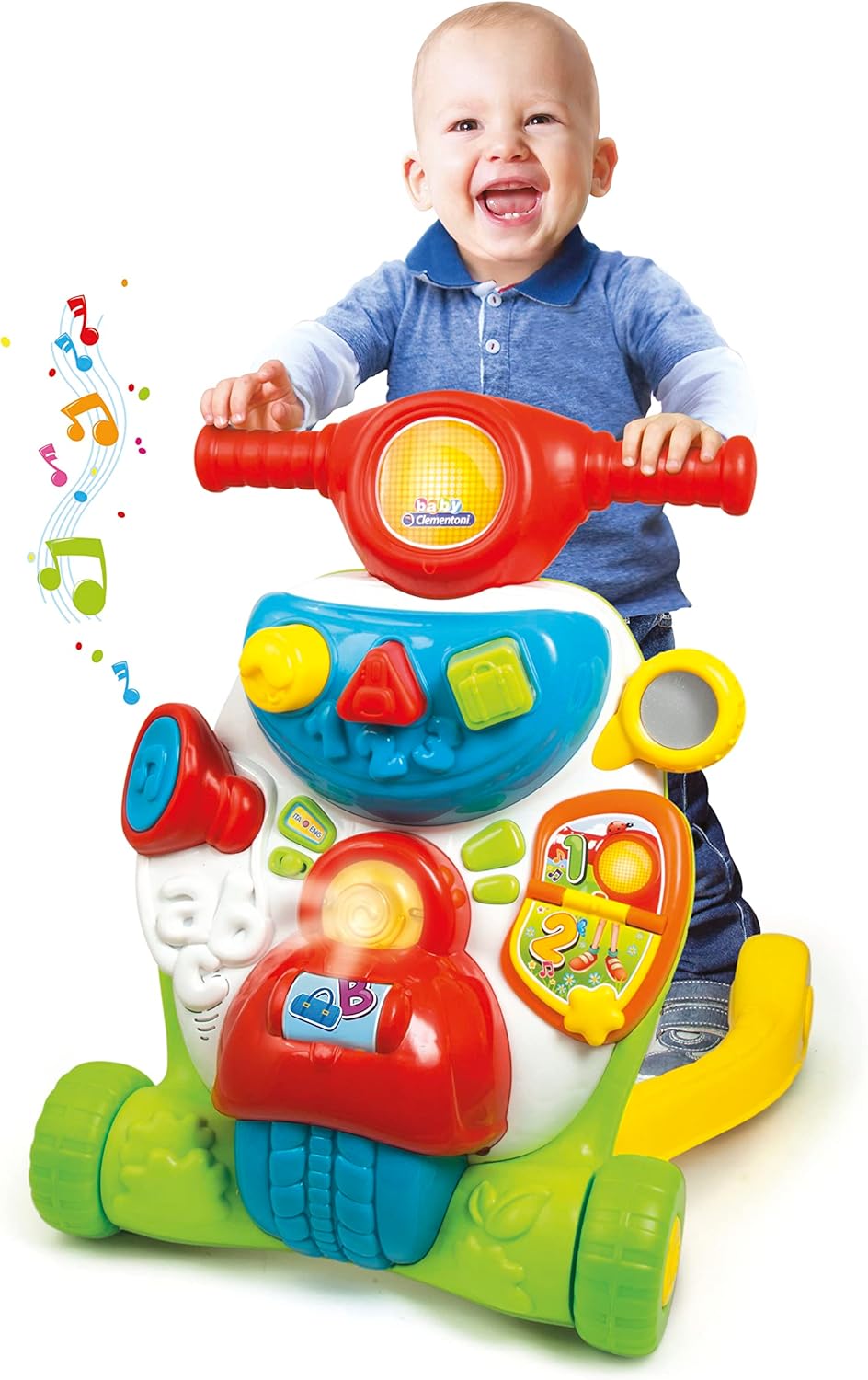 Clementoni Valentino Scooterino Primi Passi 9+ Mesi