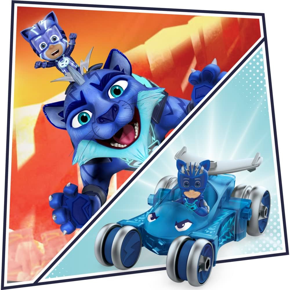 Hasbro Pj Masks Animal Power Gatto Boy Veicolo e Personaggio