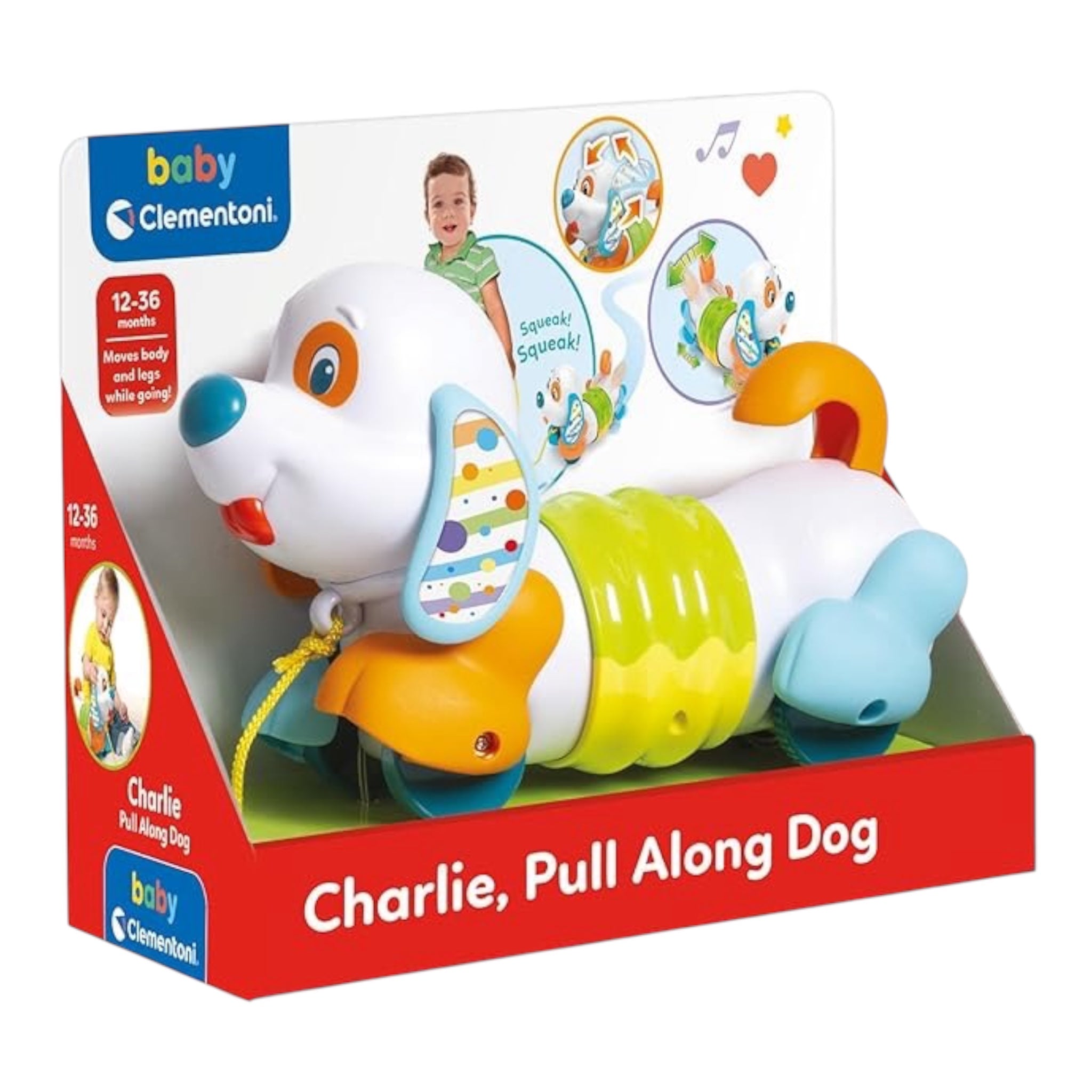 Clementoni Baby Charlie Cagnolino Trainabile