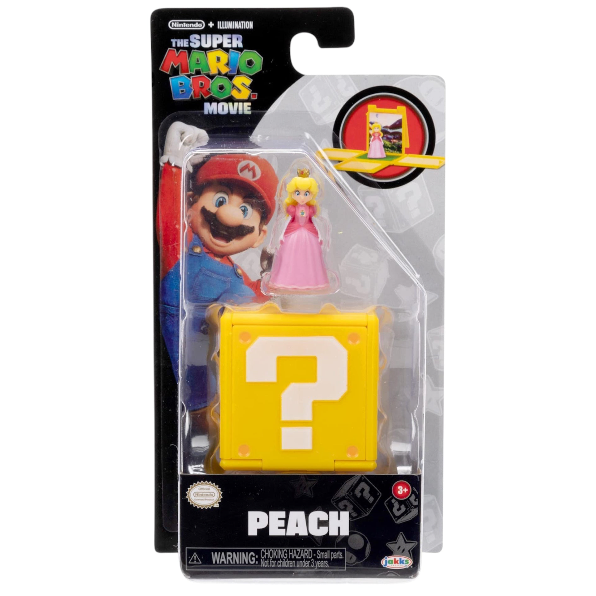 Mini figura Peach SUPER MARIO MOVIE