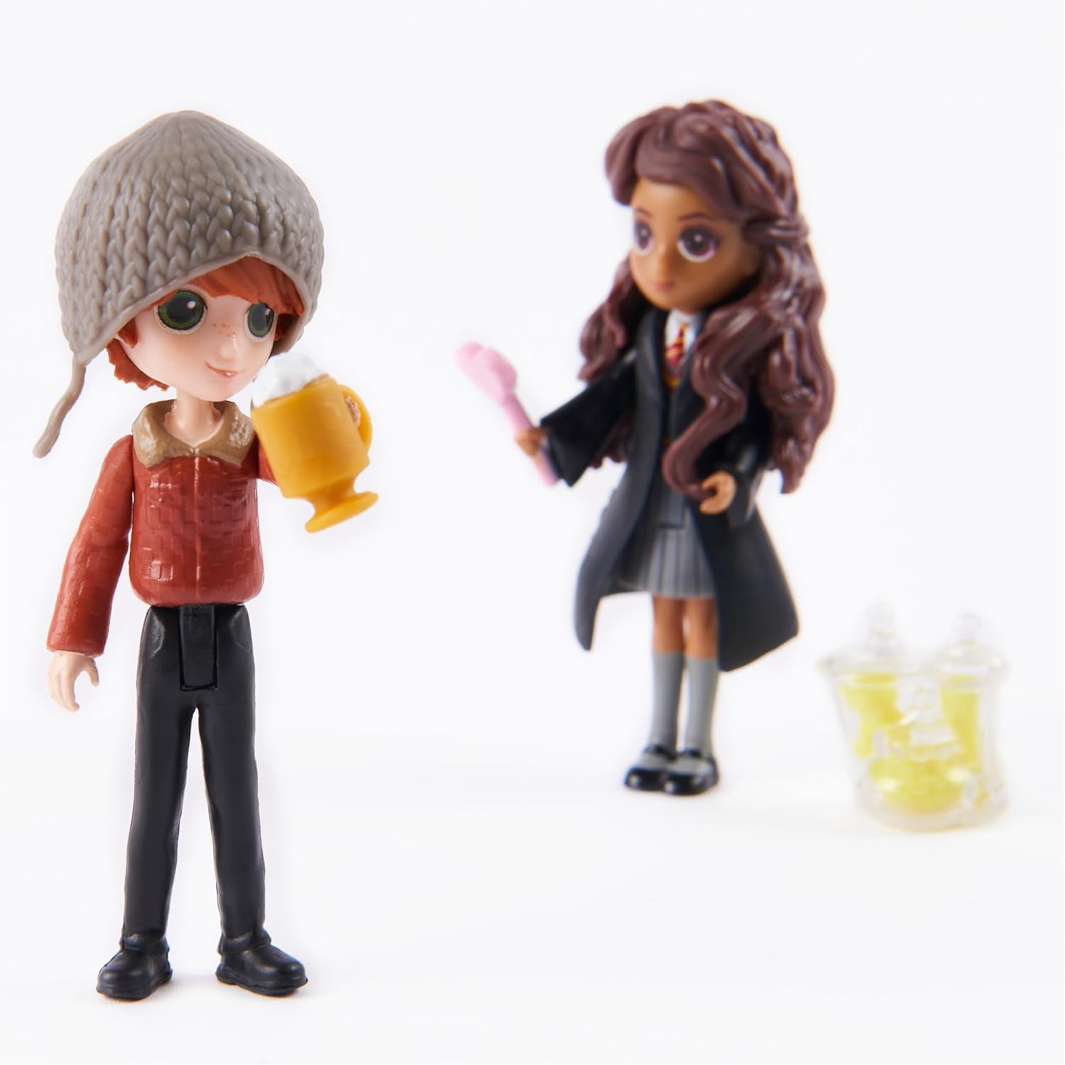 Spin Master Harry Potter Wizarding World Set Amicizia Ron Weasley e Calì Patil 7,5 cm