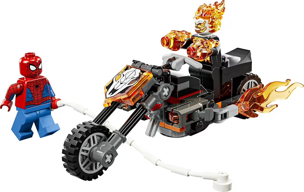 LEGO Marvel 76335 Spider-Man vs Ghost Rider in Motocicletta