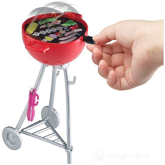 Mattel Barbie Playset Barbecue con Griglia