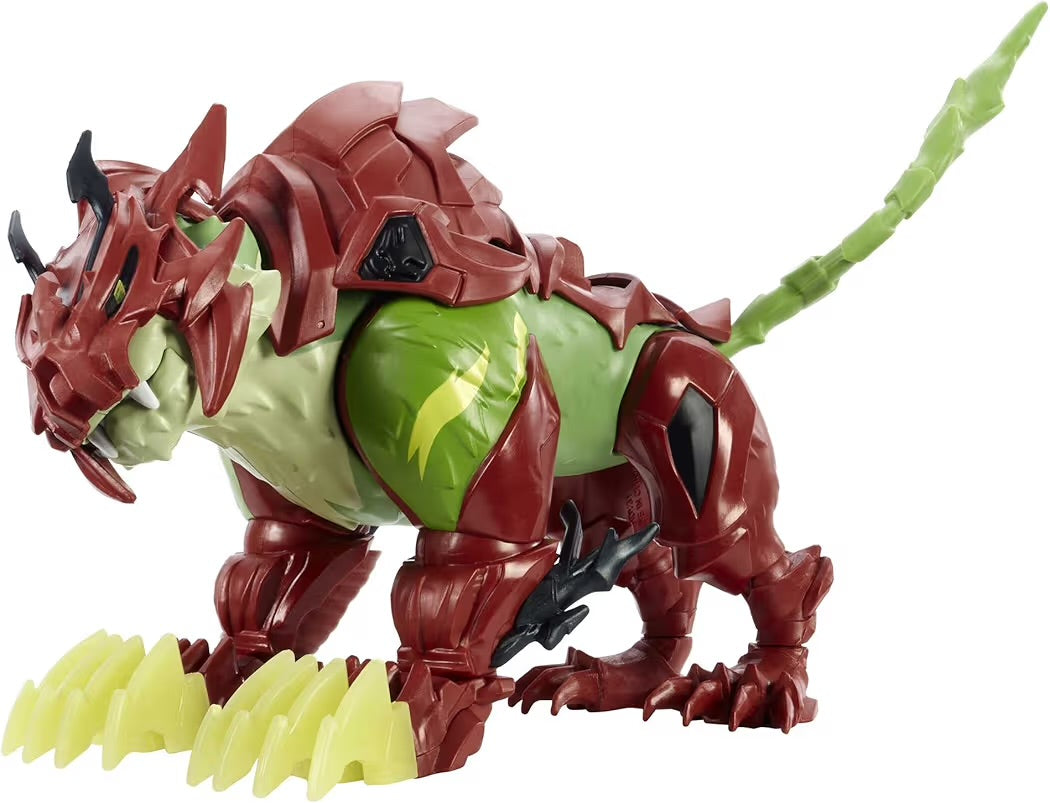 Mattel He-Man Action figure di Masters of the Universe Battle Cat basate sulla serie animata per il gioco, personaggi articolati