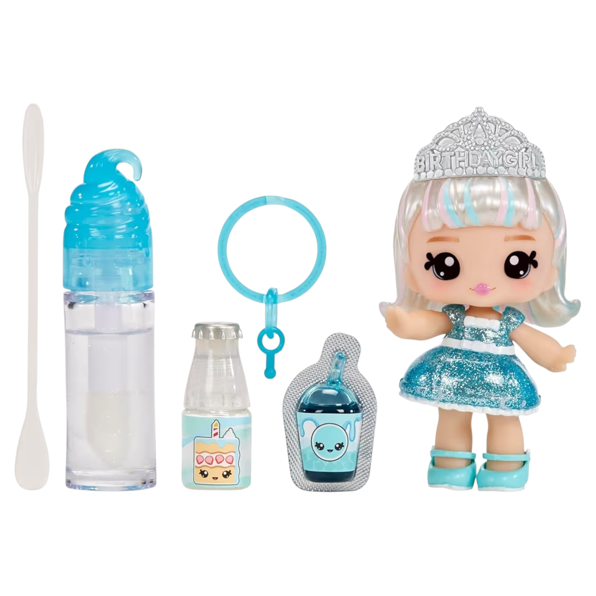 YUMMILAND Lipgloss Doll - Callie Birthday Cake