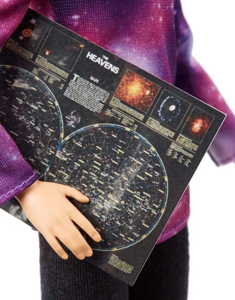 Barbie Carriere Astrofisica Bambola Bionda con Telescopio e Accessori