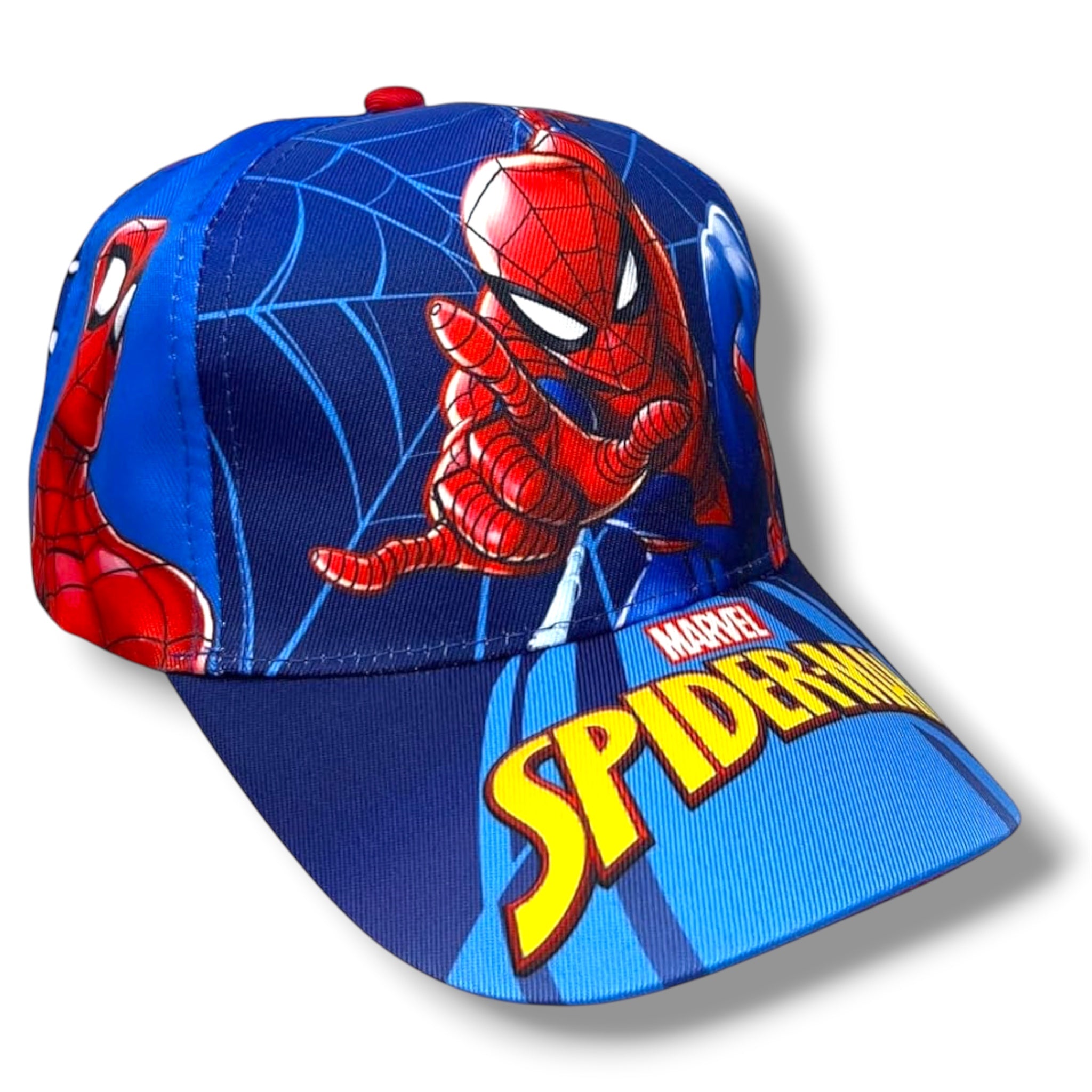 Cappellino Spider-Man da baseball Parasole Regolabile Velcro Misura 54 cm