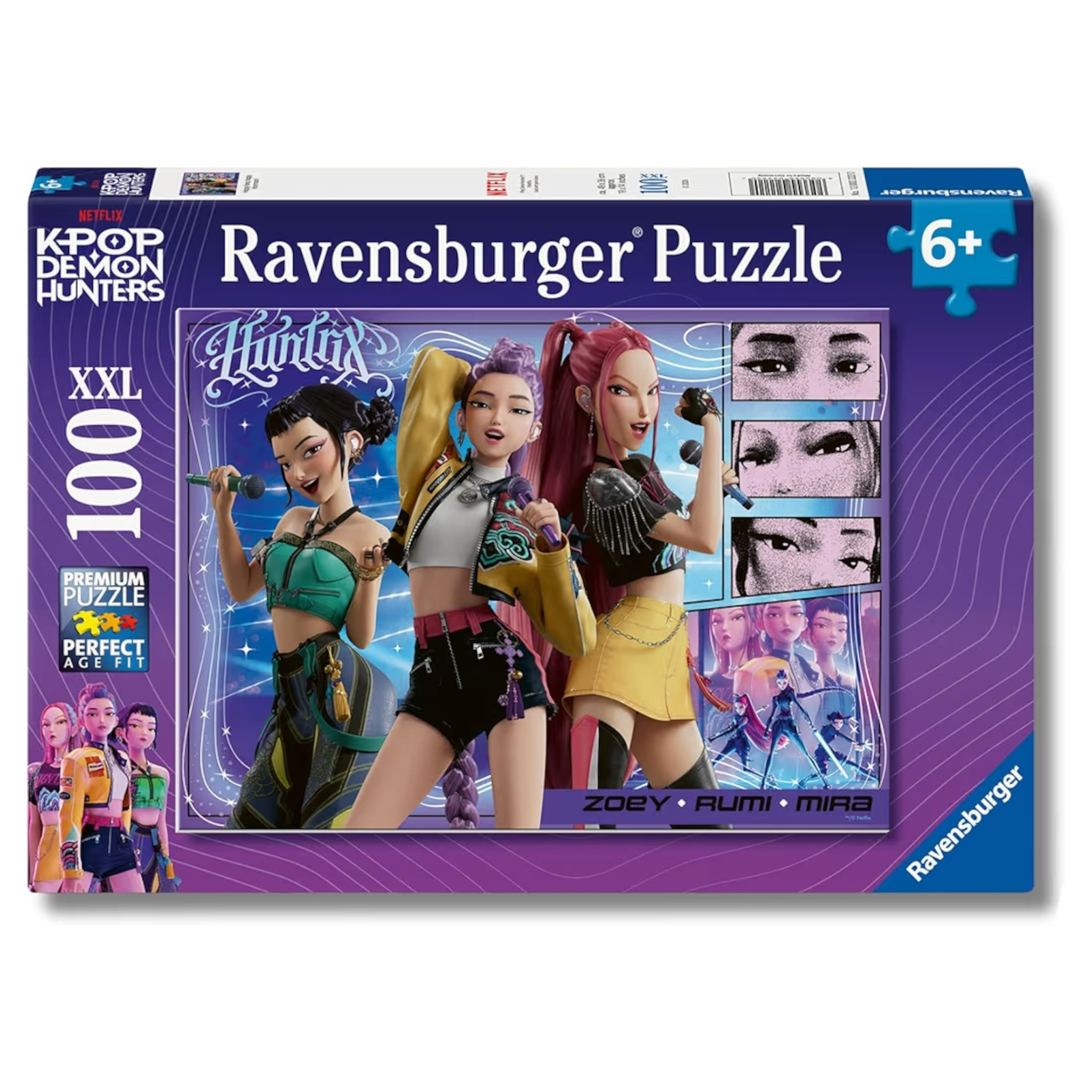 Ravensburger Puzzle K-Pop Demon Hunters 100 Pezzi XXL