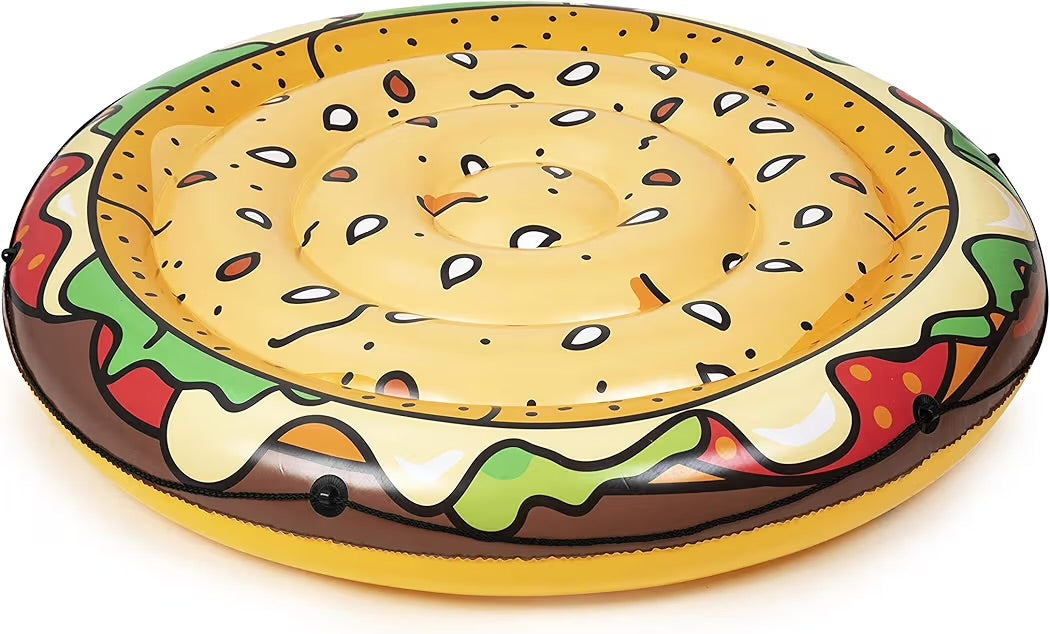 Bestway Isola gonfiabile a forma di hamburger 150 cm