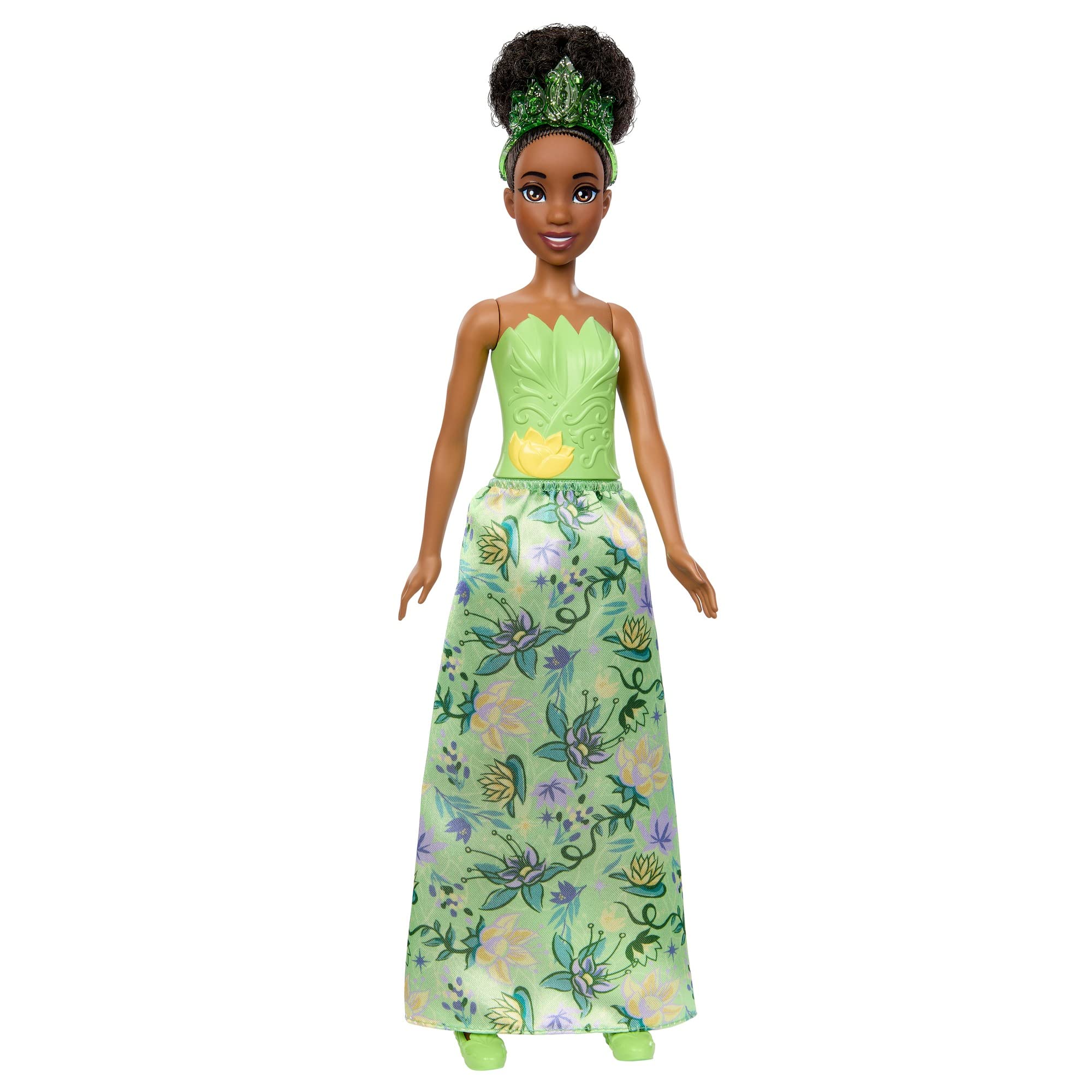Mattel Disney Princess Tiana La principessa e il ranocchio bambola alla moda 28 cm
