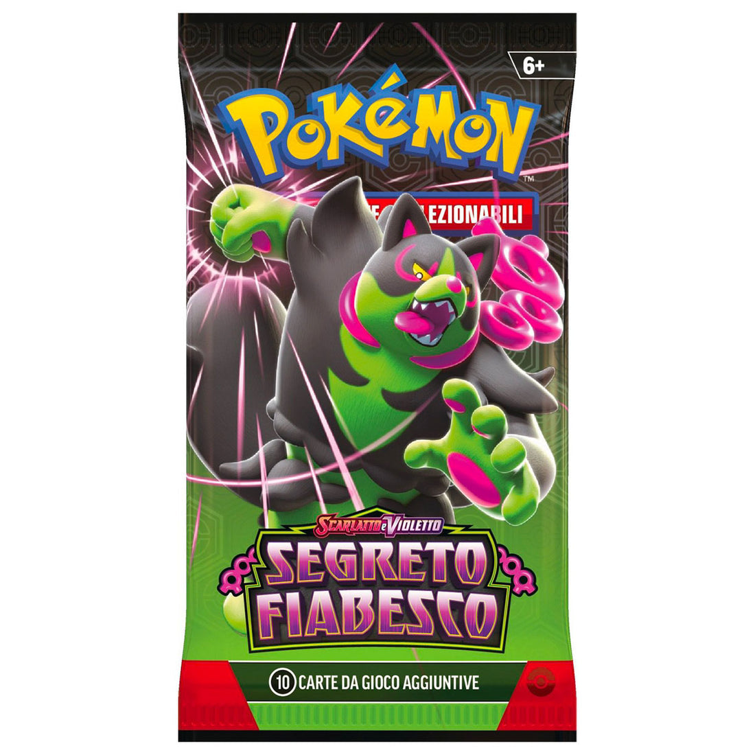 Pokemon scarlatto e violetto –Segreto Fiabesco Bustina da 10 Carte Collezionabili