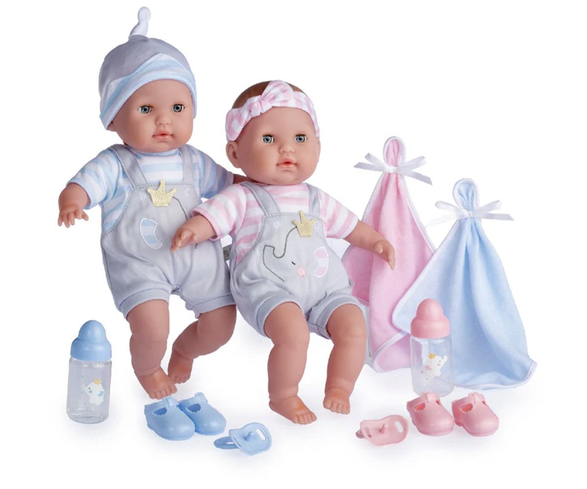 JC Toys Gemelli Berenguer Boutique Bambola da 38 cm Corpo Morbido
