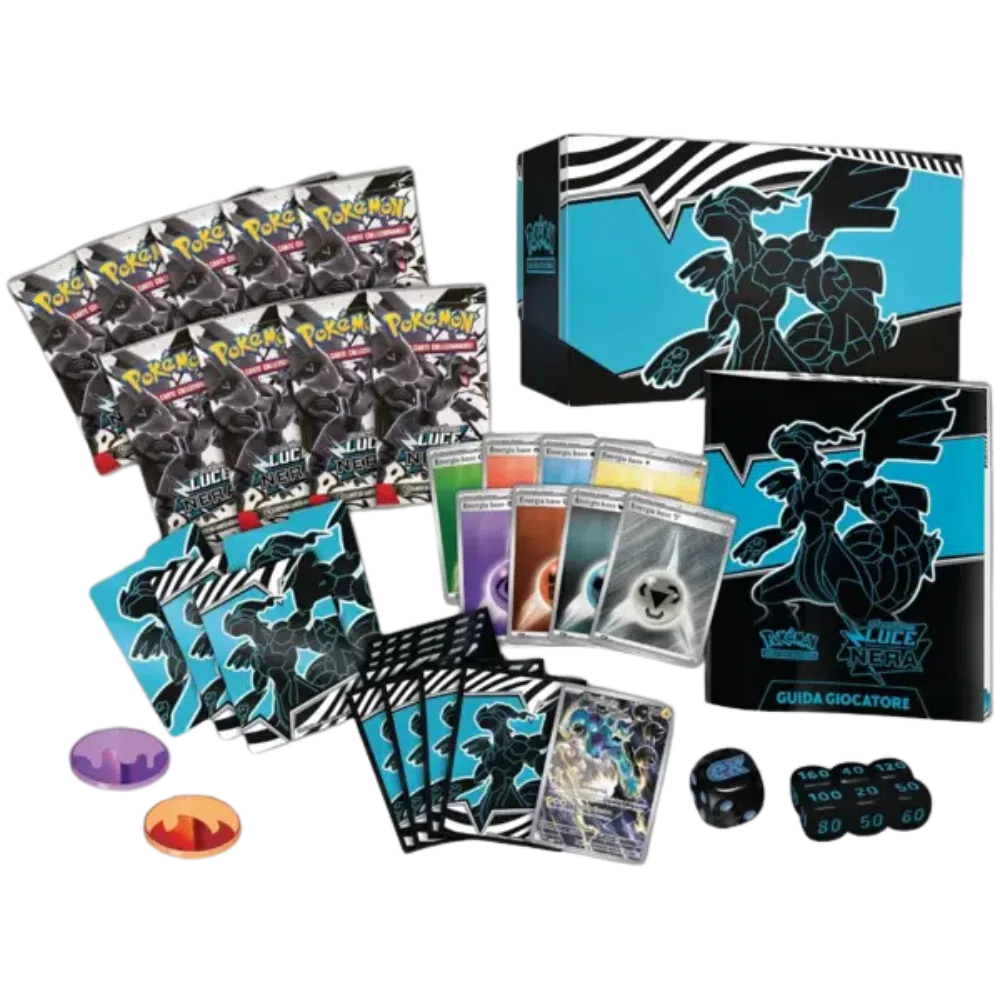 Pokemon Set Allenatore Fuoriclasse Scarlatto e Violetto Luce Nera (IT)
