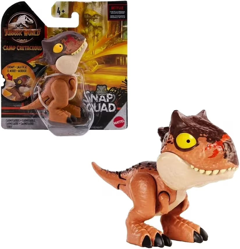 Mattel Jurassic World Camp Cretaceous Snap Squad - Carnotaurus