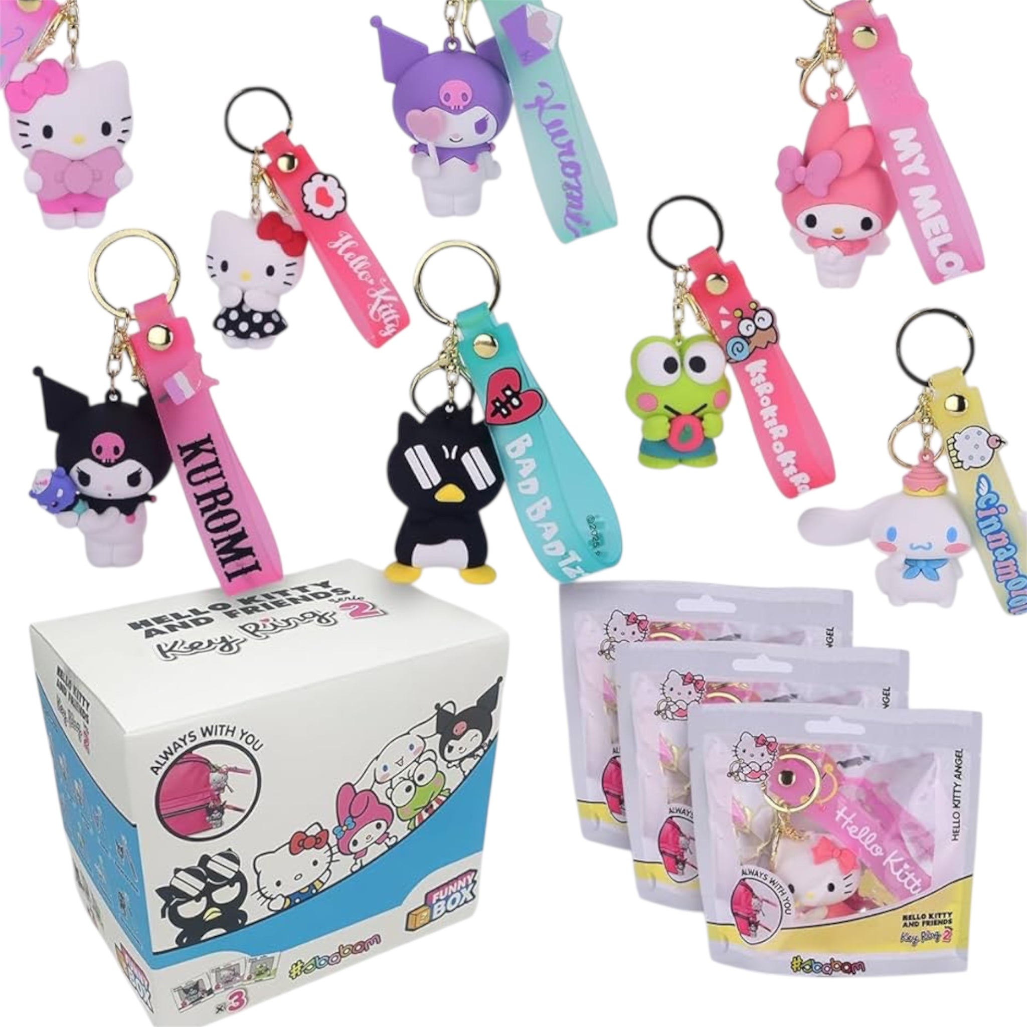 #sbabam Portachiavi Hello Kitty Key Ring Serie 2