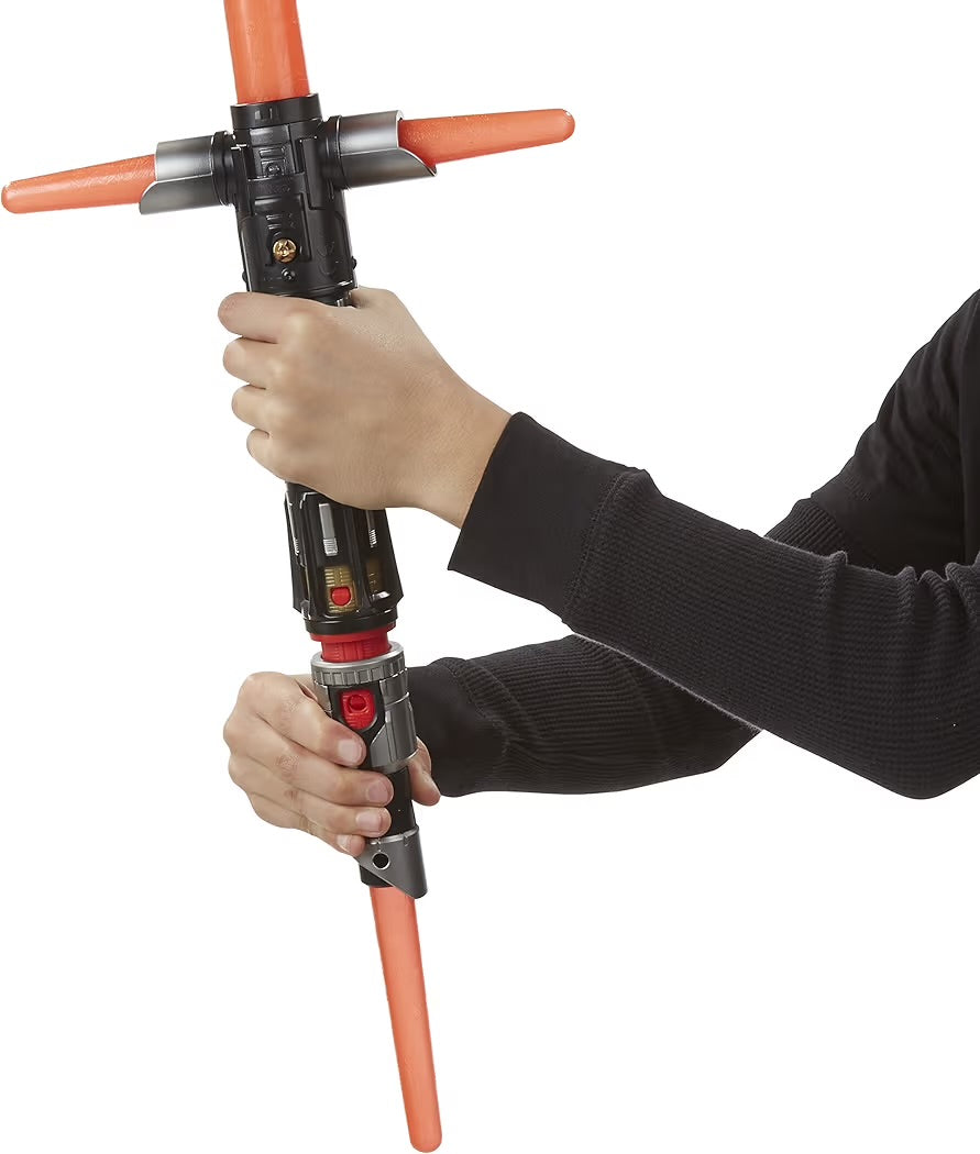 Hasbro Disney Star Wars The Force Awakens Kylo Ren Deluxe Electronic Lightsaber BladeBuilders 2015