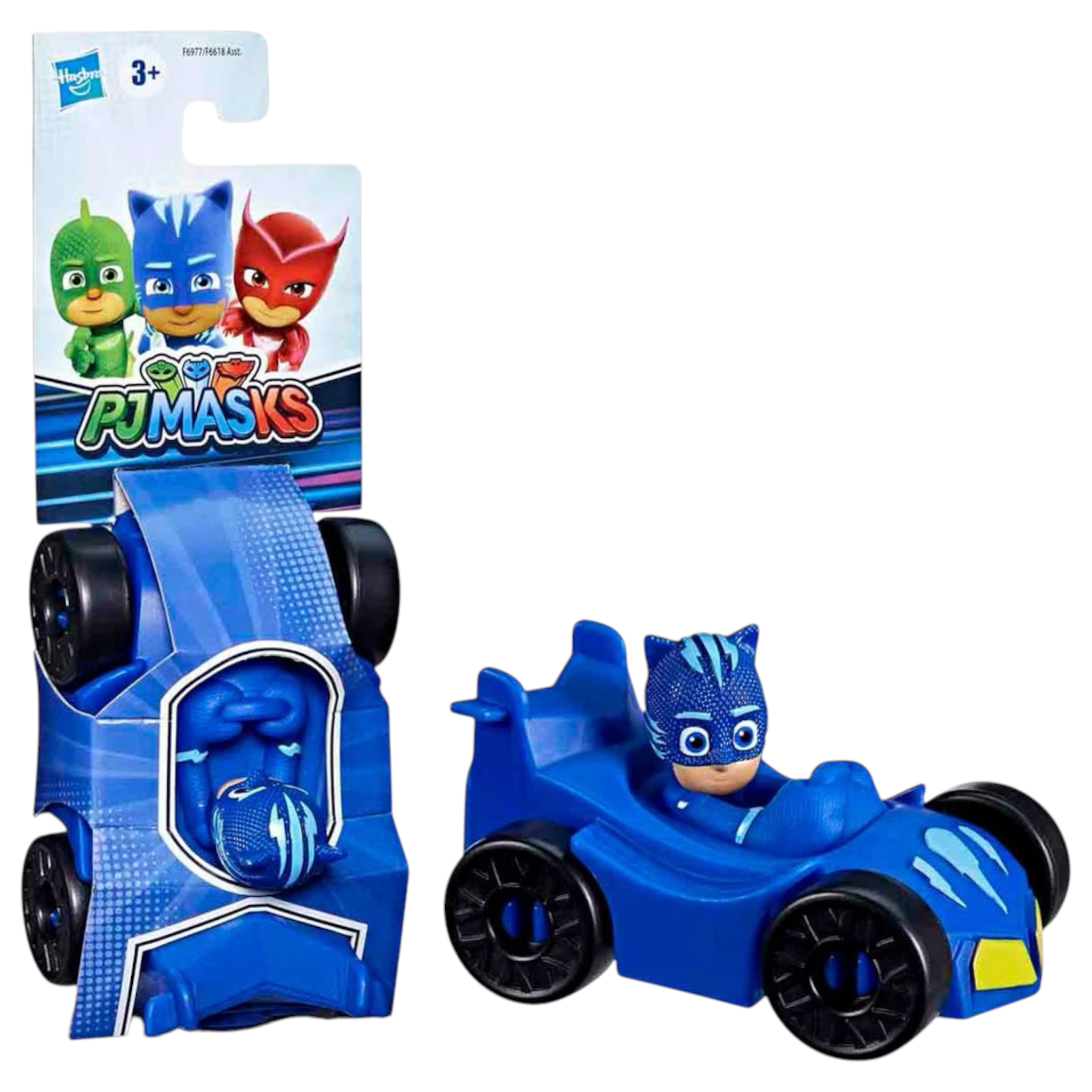 Hasbro PJ Masks Gatto Boy Veicolo con Personaggio Action Figure