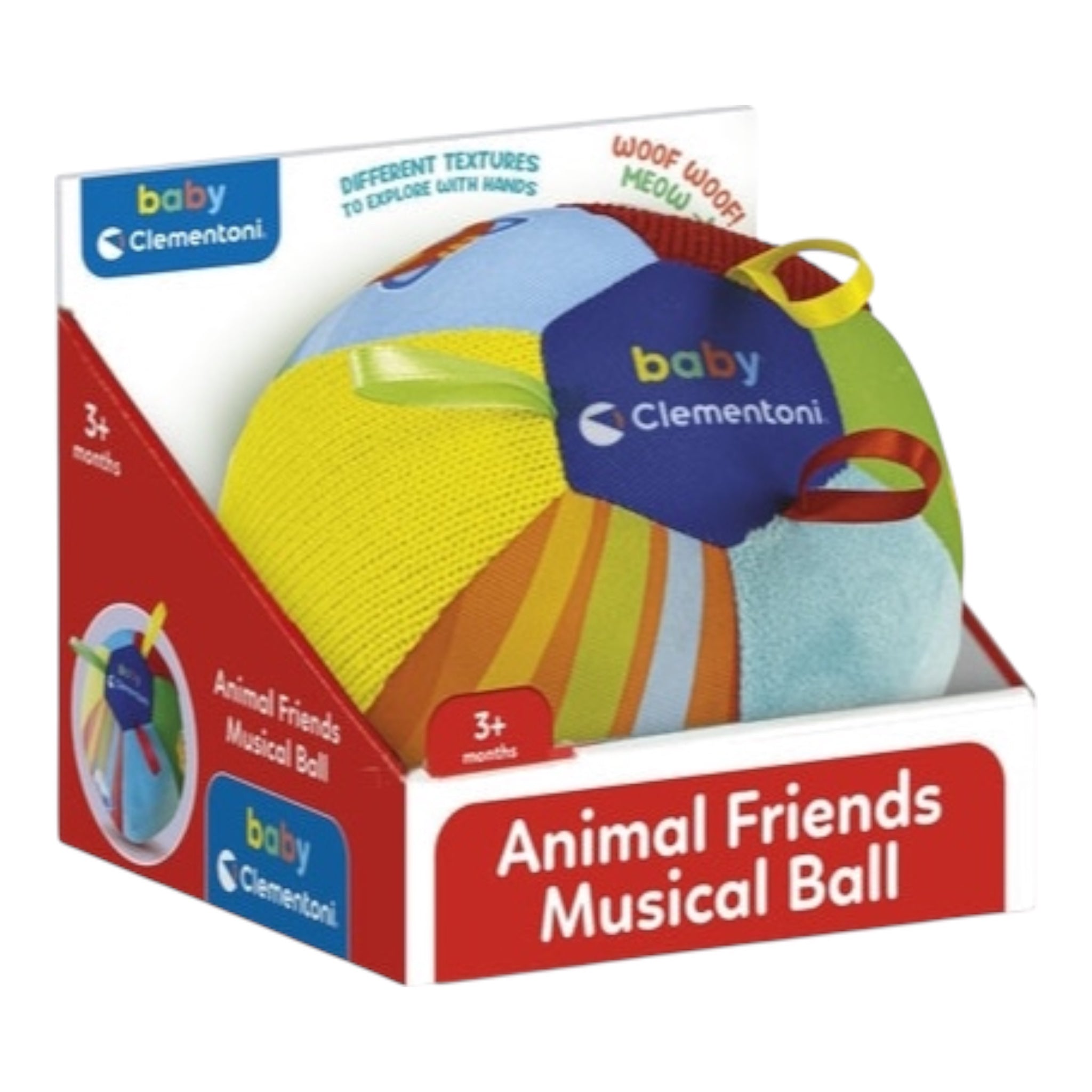 Clementoni Palla musicale bambino 3+ mesi