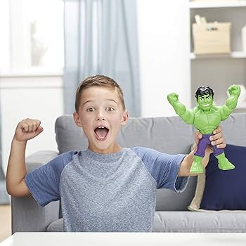 Hasbro Playskool Heroes Hulk action figure 25 cm Marvel Super Hero Adventures Mega Mighties E4149ES0