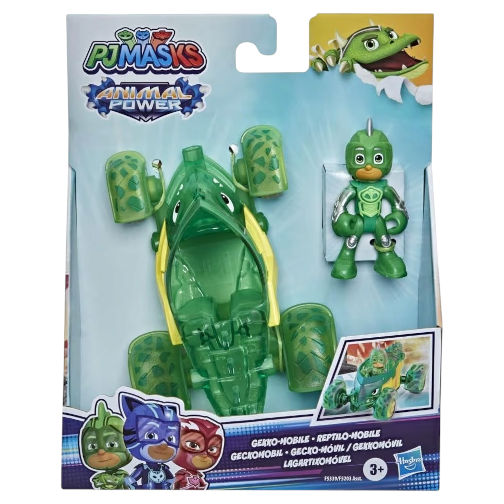 Hasbro Pj Masks Animal Power Gekko Pigiamini Mobile
