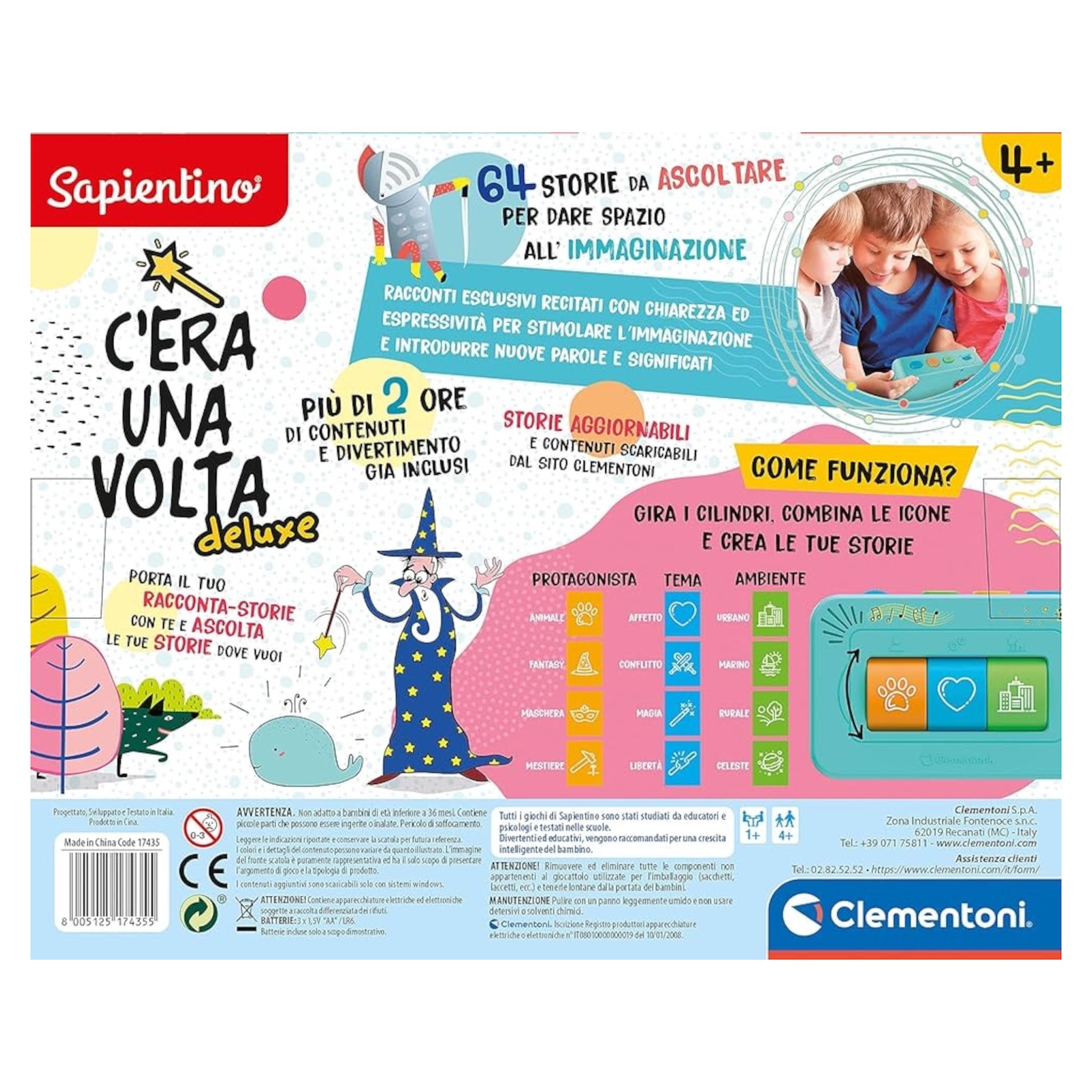 Clementoni Sapientino - C'era Una Volta Deluxe racconta storie