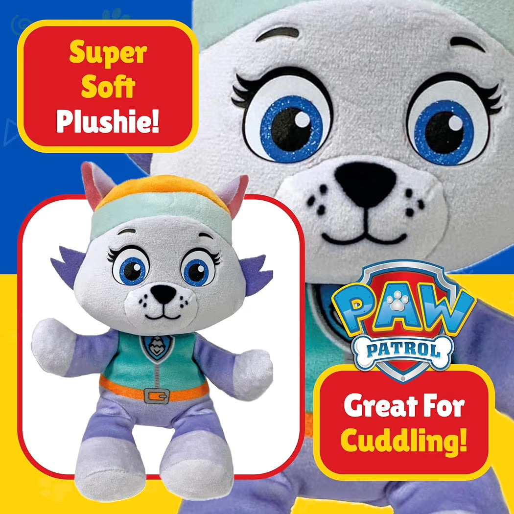 Ty Paw Patrol Everest Floppy Plush 20cm - Soft Collectible Stuffed Toy