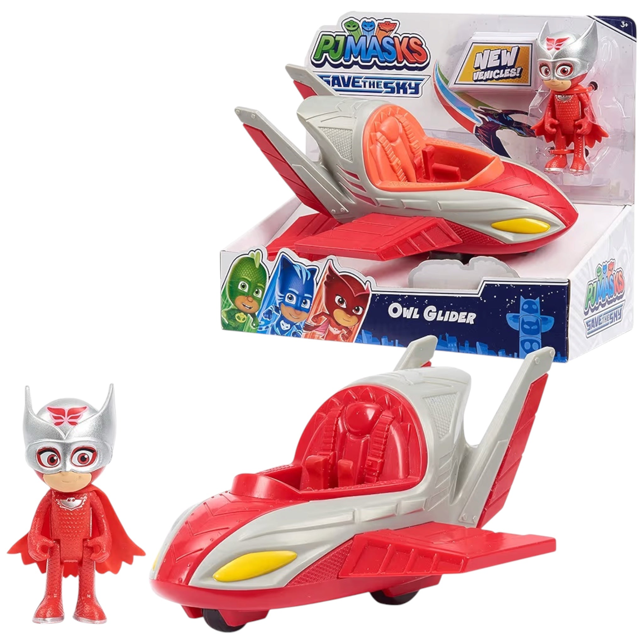 Hasbro PJ Masks Gufetta Animal Power Save The Sky Owl 7.5 cm