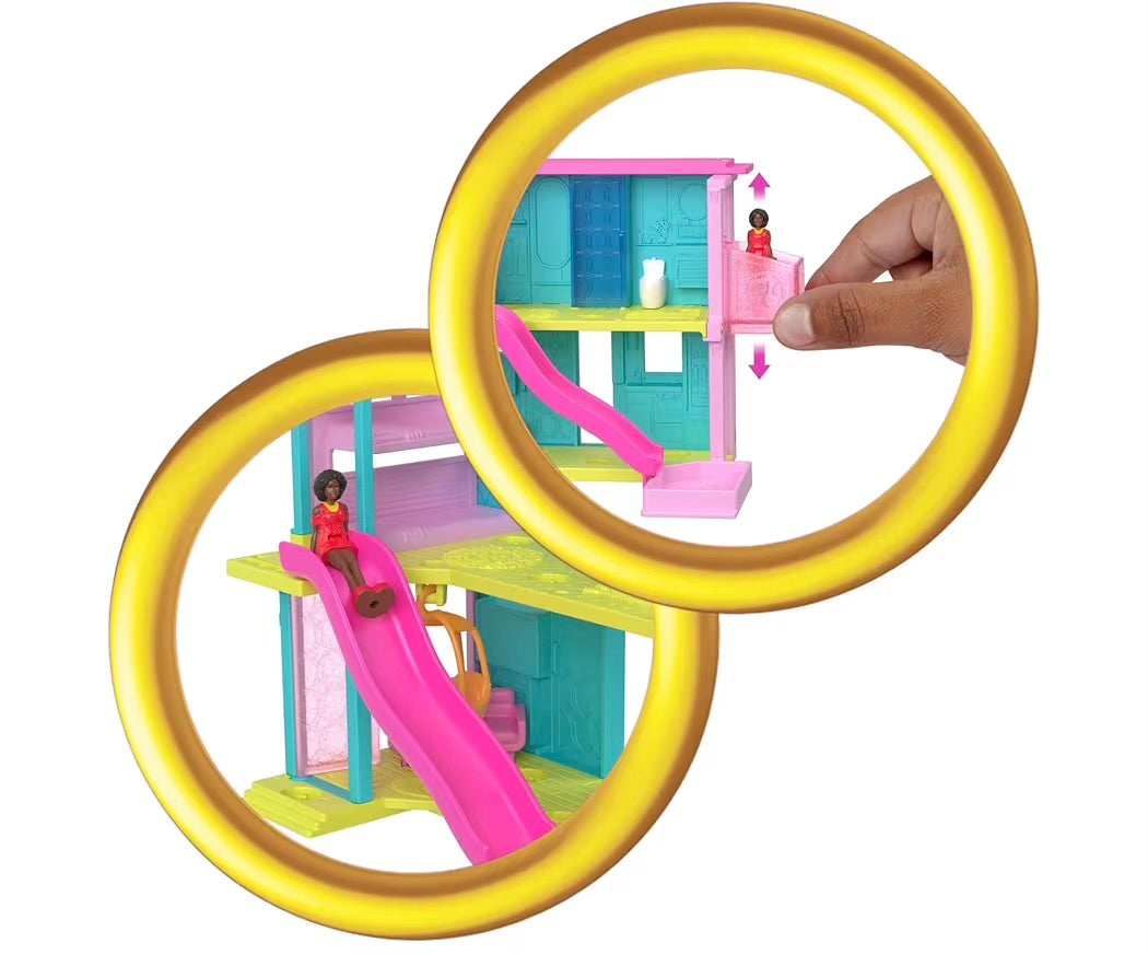 Mattel Barbie Mini BarbieLand Casa dei Sogni 2 HYF46 con Mini Bambola e Accessori