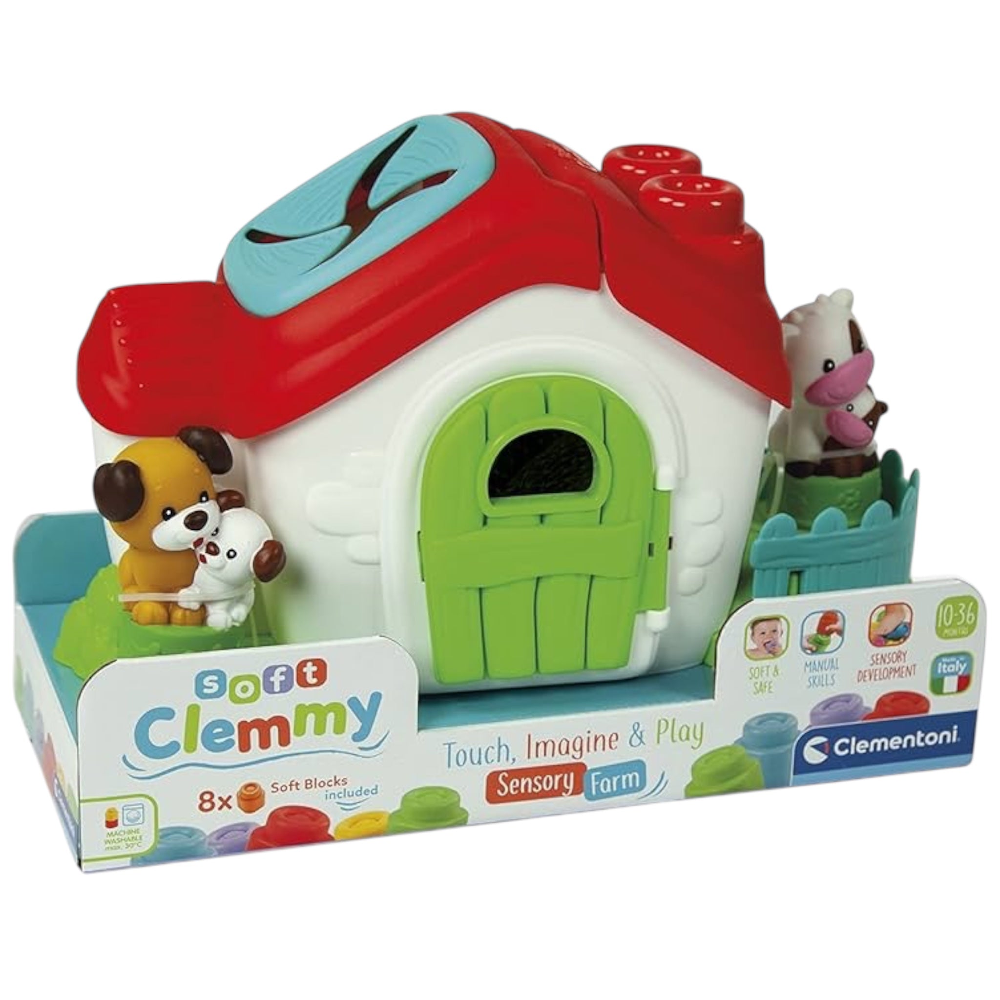 Clementoni Soft Clemmy Playset Fattoria Sensoriale