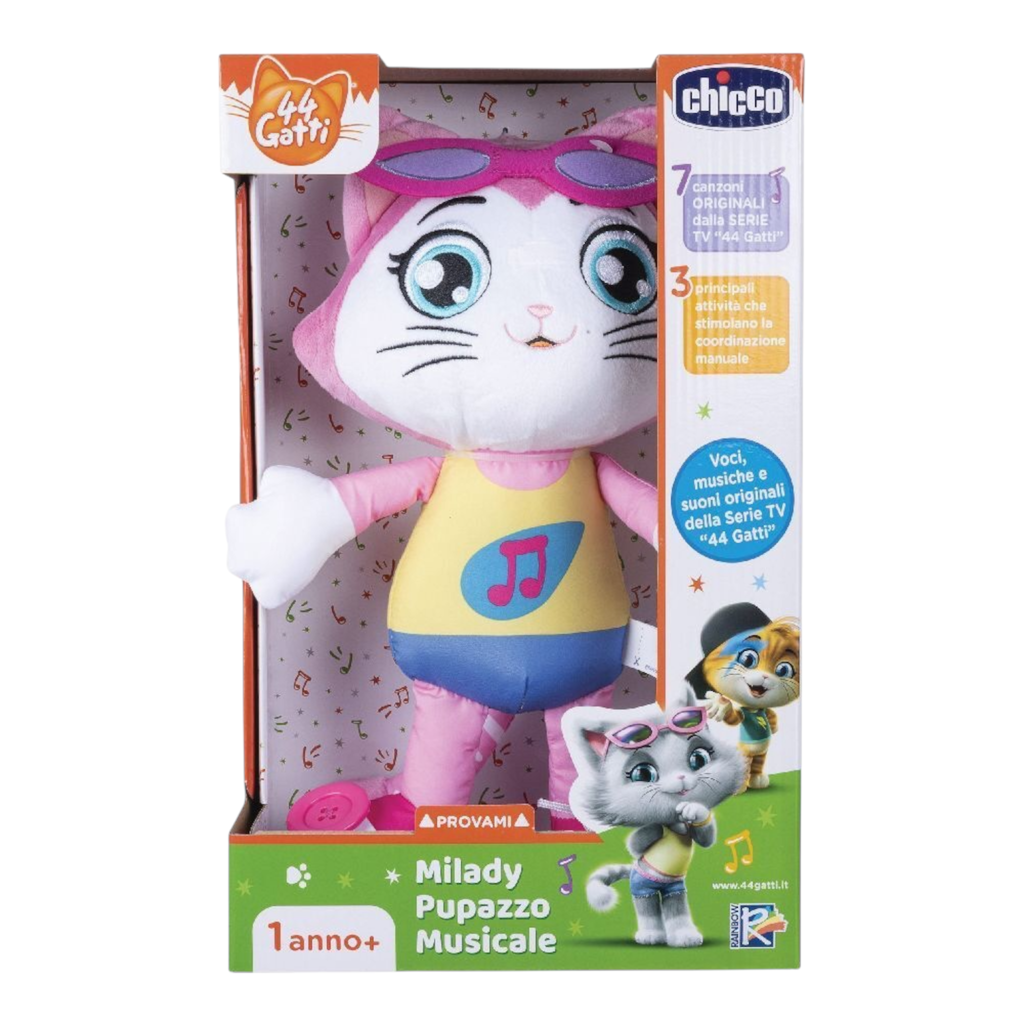Chicco 44 Gatti Milady Pupazzo Musicale