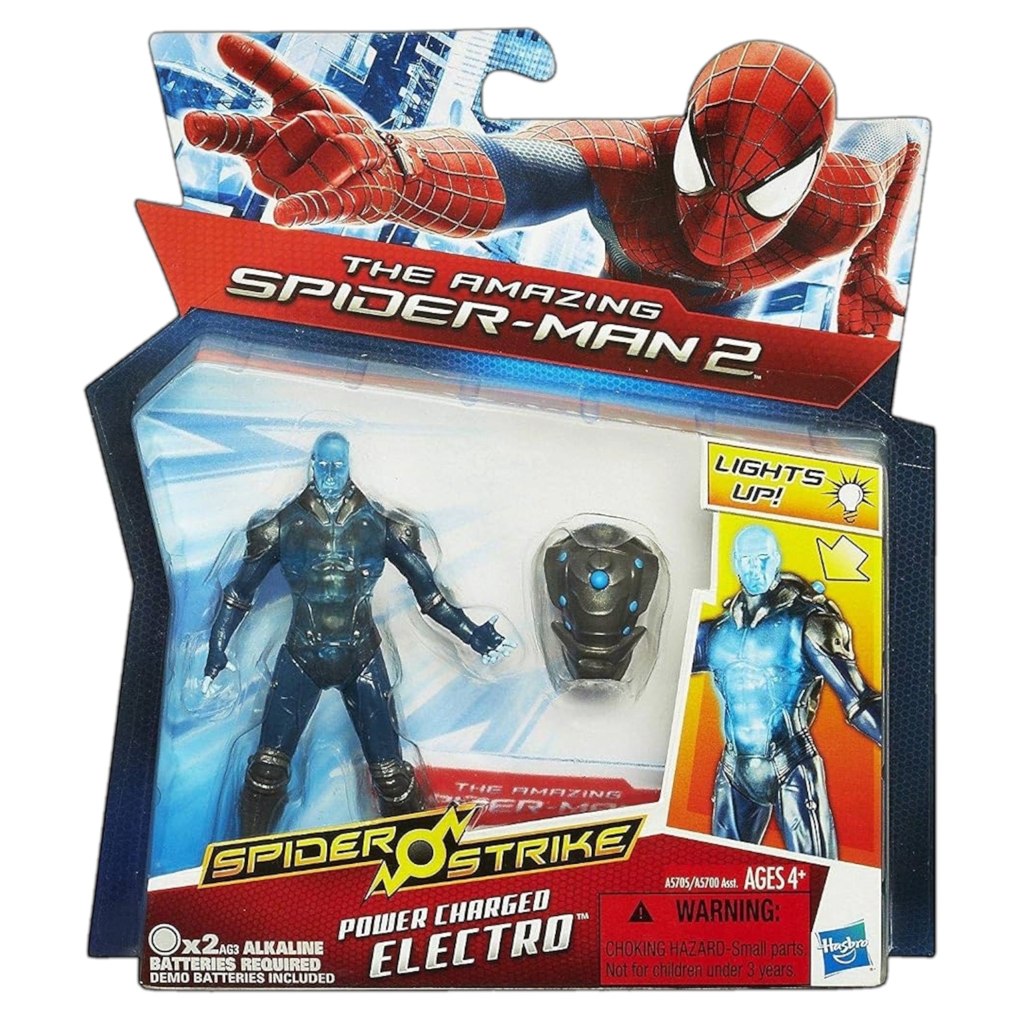 Hasbro Marvel Amazing Spider-Man 2 Spider Strike Power Charged Electro