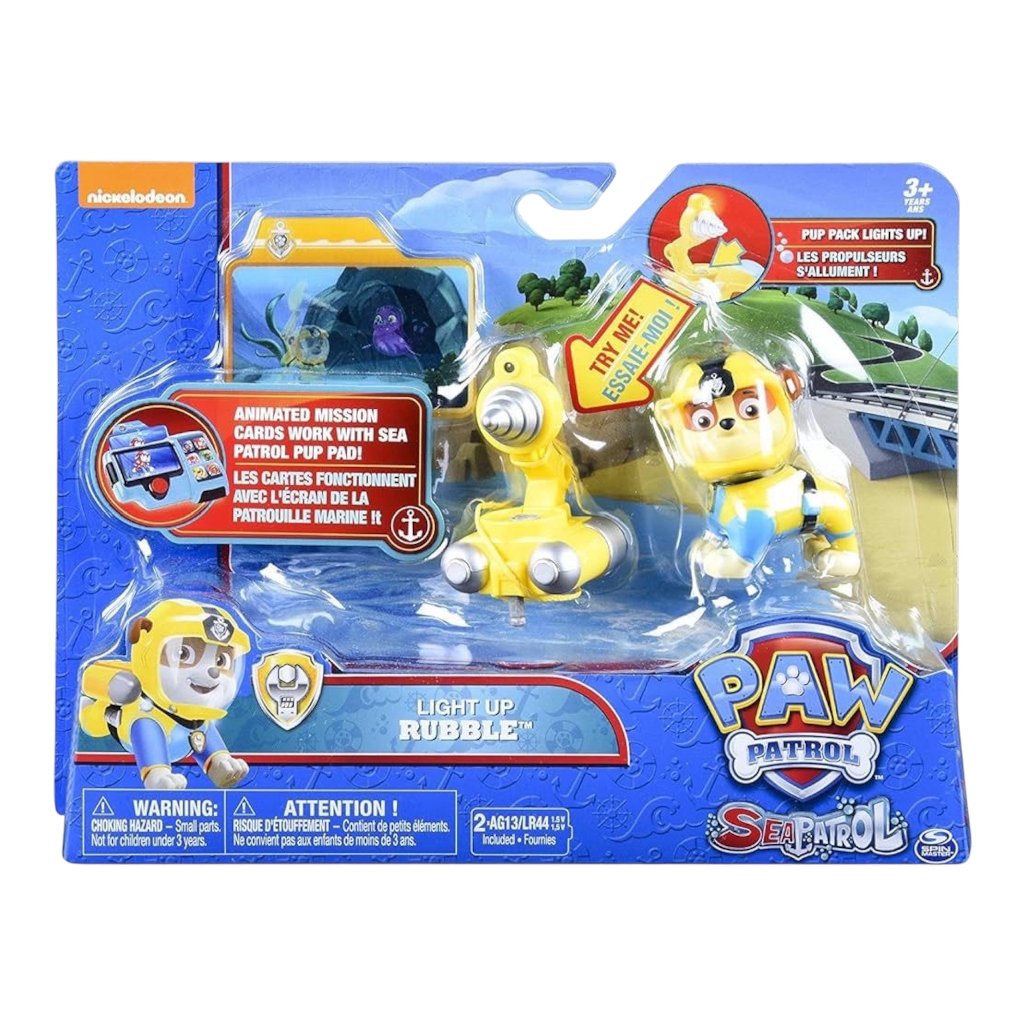 Paw Patrol Sea Patrol Deluxe Figure Rubble