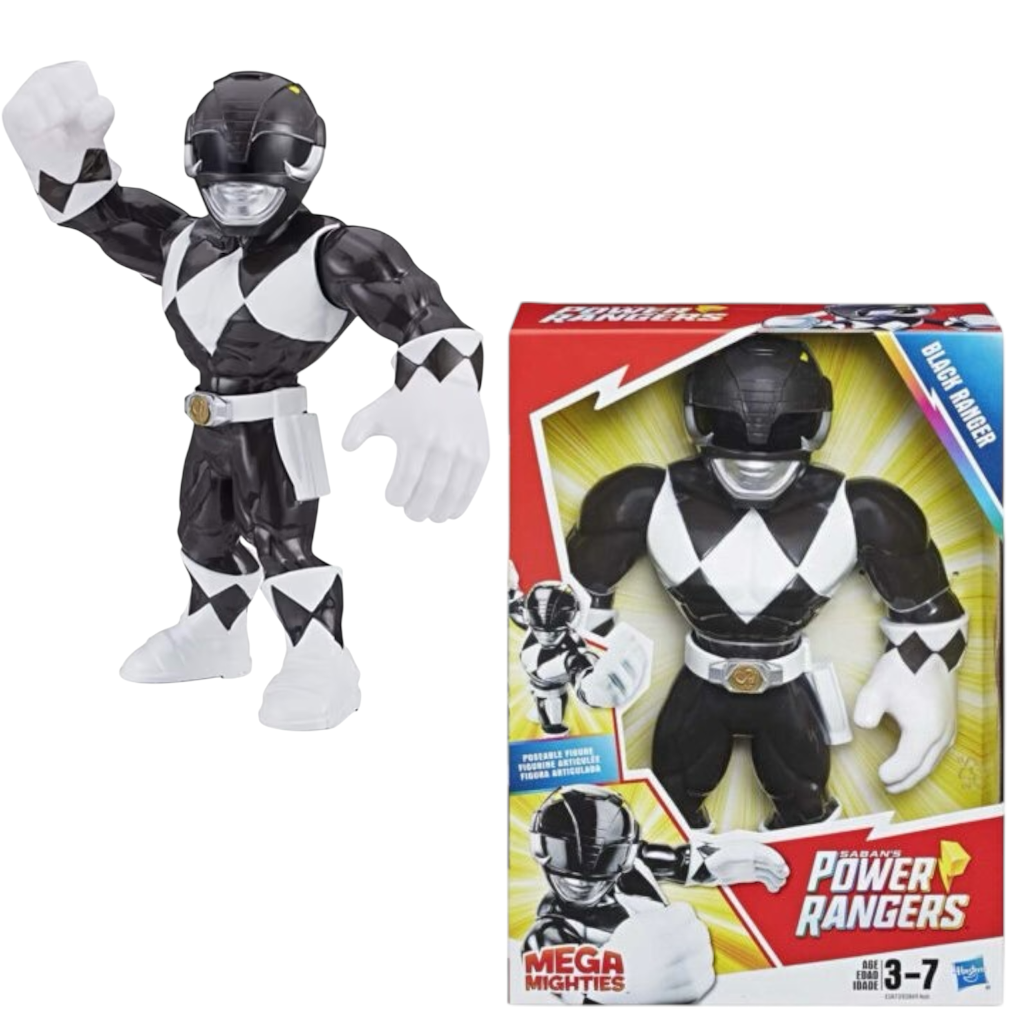 Hasbro Power Rangers: Black Mega Mighties