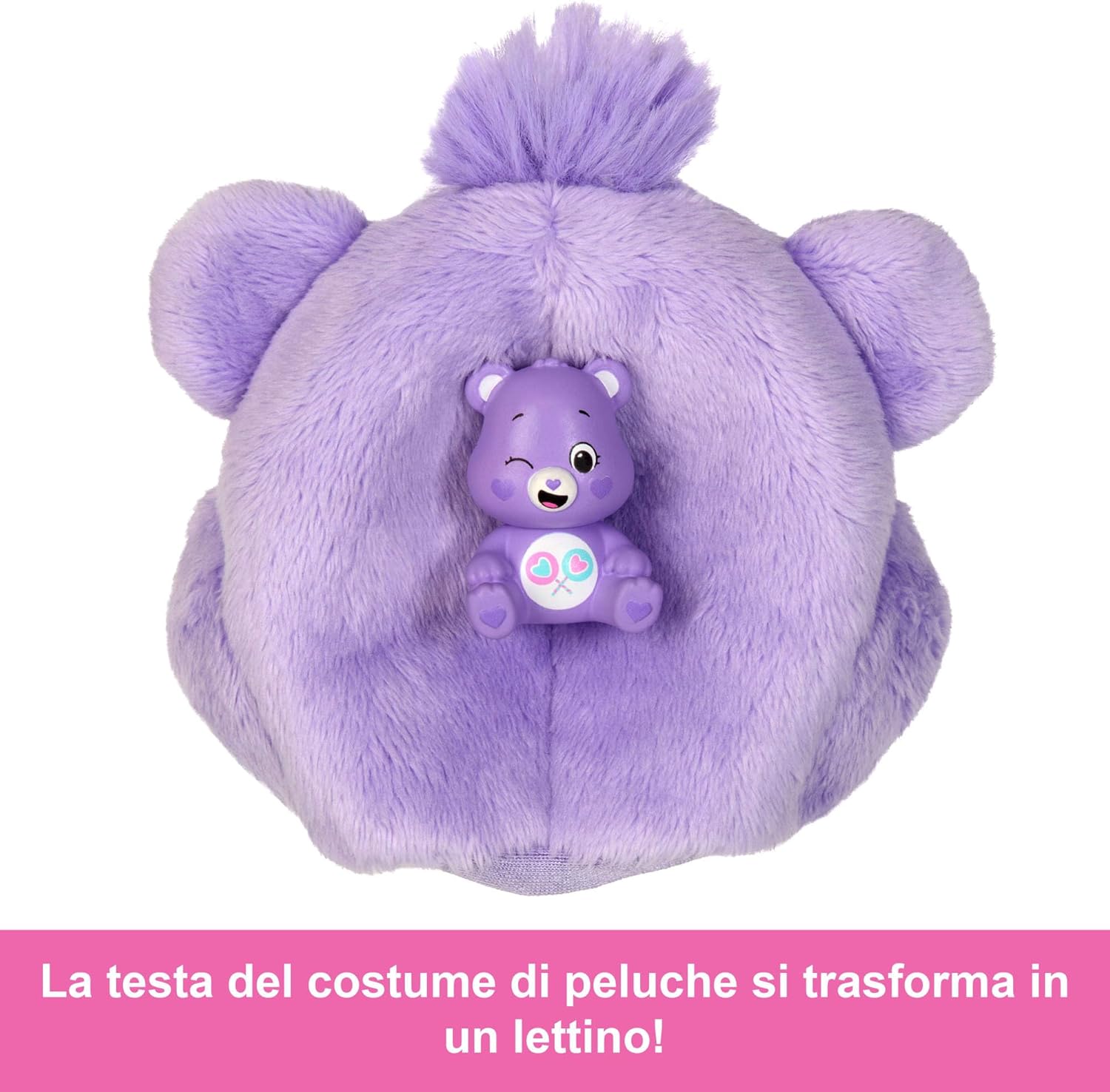 Mattel Barbie Cutie Reveal Care Bear Cambio Colore e Mini BarbieLand Fashionistas 3,8 cm a Sorpresa Tubetto Rossetto Rosso