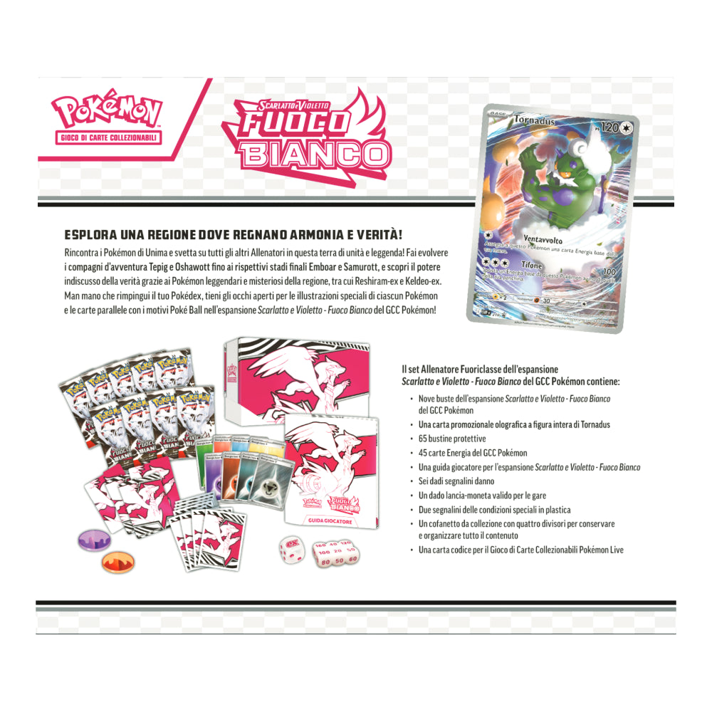 Pokemon Set Allenatore Fuoriclasse Scarlatto e Violetto Fuoco Bianco (IT)