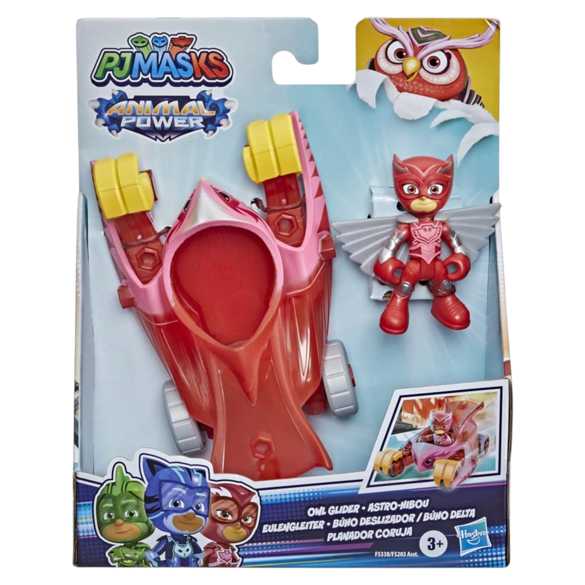 Hasbro PJ Masks Animal Power Gufetta/Owl Glider Action Figure
