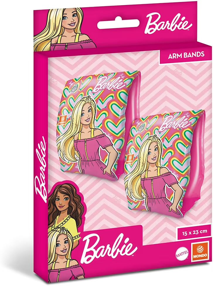 Mondo Braccioli Barbie di sicurezza per bambini Materiale in PVC Adatti a bambini dai 2 ai 6 anni con un peso compreso tra 6 e 20 kg