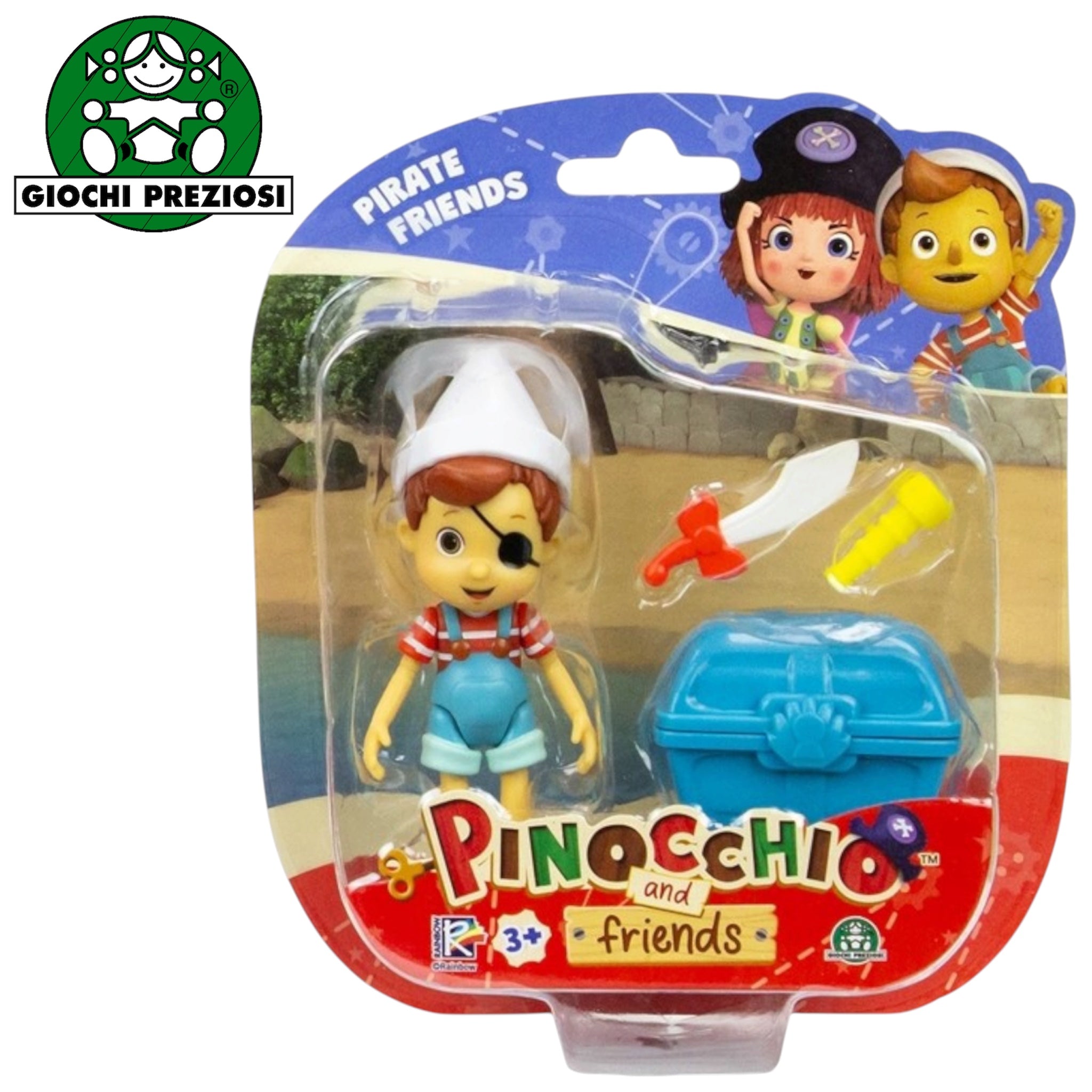 Giochi Preziosi Pinocchio Action Figure con Accessori Pinocchio and friends