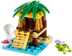 LEGO Friends Pets 2 pz Il Rifugio dello Scoiattolo e La Piccola Oasi della Tartaruga