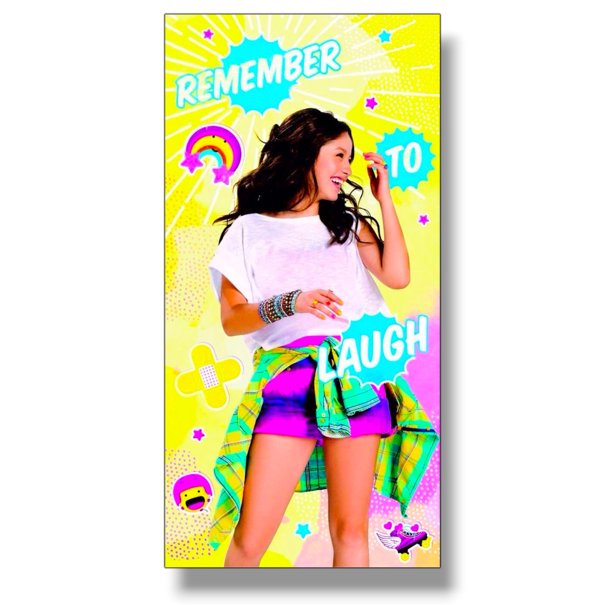 Telo mare Asciugamano da bagno Disney Soy Luna Remember 140 x 70 cm asciugamano in microfibra per bambini piscina spiaggia