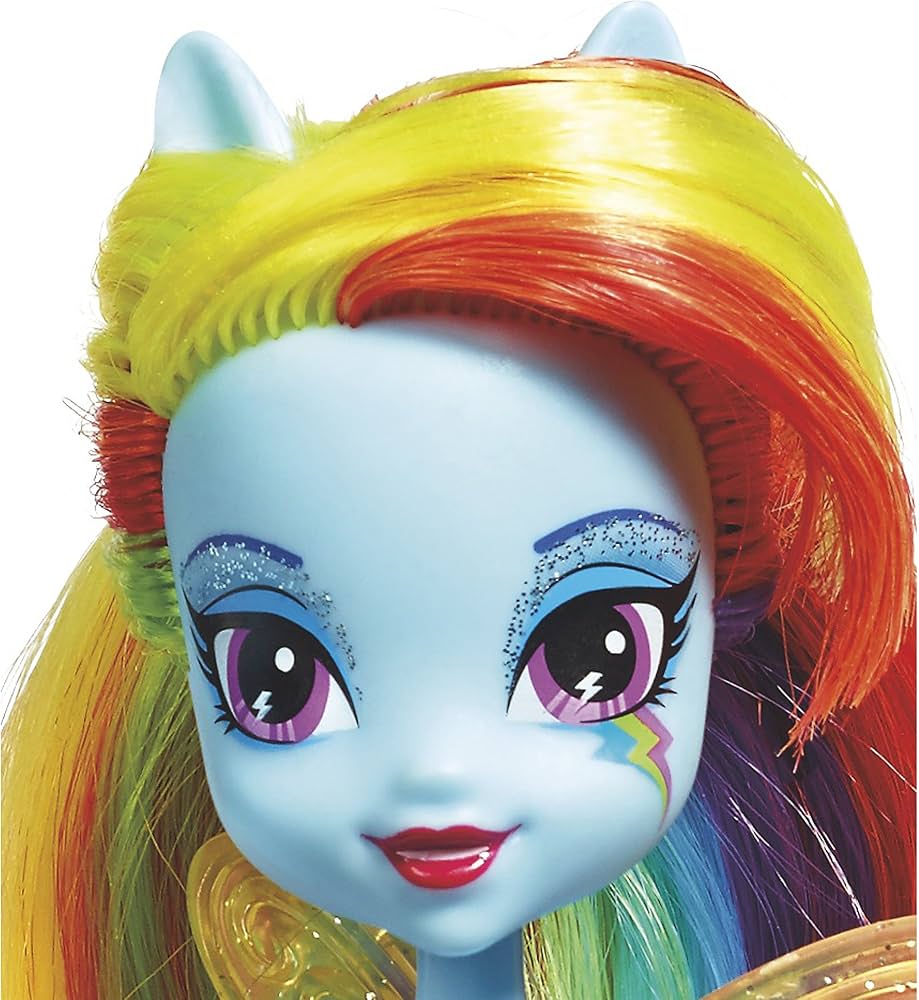 Hasbro My Little Pony Bambola Rainbow Dash di Equestria Girls